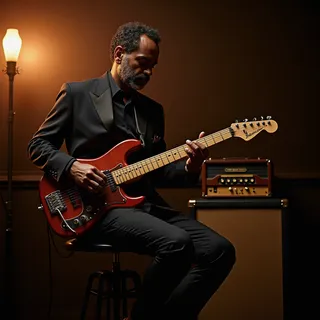 《布鲁斯》— Blues AI 音樂封面