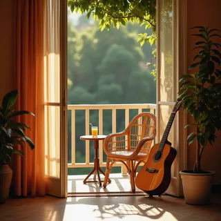 《巴萨诺瓦》— Bossa Nova AI 音樂封面