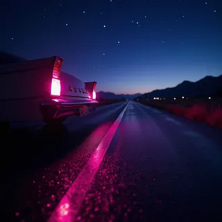 《合成波》— Synthwave AI 音樂封面
