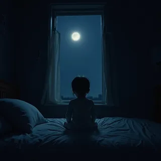 《晚安，小星星》— Children's Lullaby AI 音樂封面