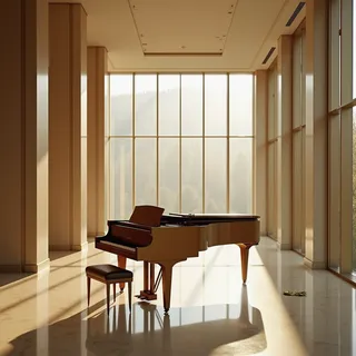 《酒店大堂的体面》— Piano Lounge AI 音樂封面