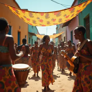 《拉各斯到伦敦》— Afrobeats AI 音樂封面