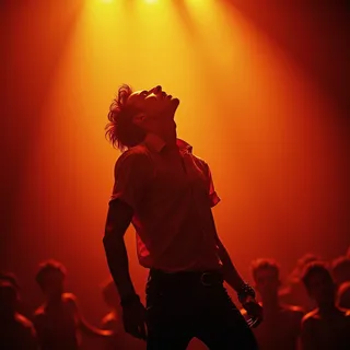 《爆发男声》— Rock AI 音樂封面